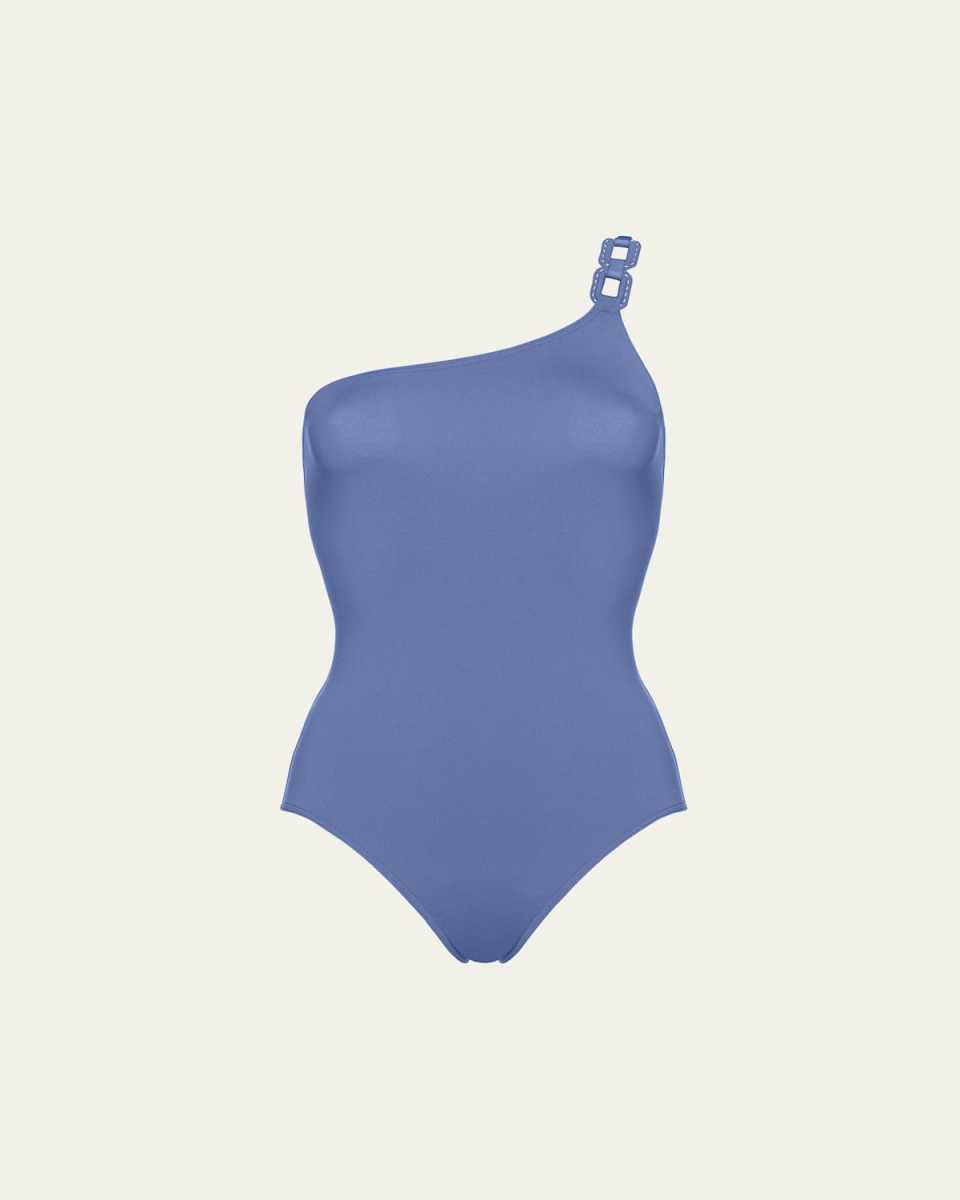 Plaisance Asymmetric One-Piece Swimsuit